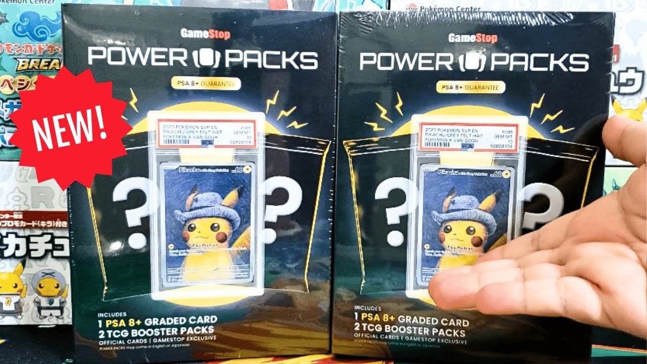 gamestop mystery graded card Leonhart Snags the New Box at and excitement New Gamestop Mystery Power Packs