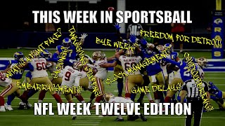 This Week in Sportsball: NFL Week Twelve Edition (2020)