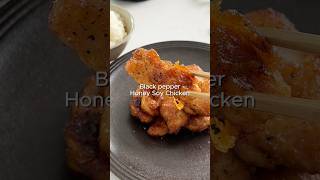 This sweet and savoury black pepper chicken is seriously addictive!