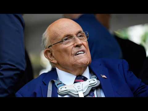 Video Former NYC Mayor Rudy Giuliani hospitalized in critical condition, spokesman says