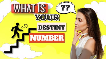 What is my destiny number? Name numerology explained.