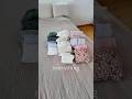 Minimalism Clothes Folding to Save Space #minimalism