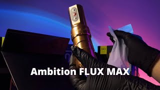 Огляд бездротової машинки для тату і перманентного макіяжу Ambition FLUX MAX