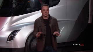Elon Musk Unveils Tesla Semi \& Roadster - Full Event