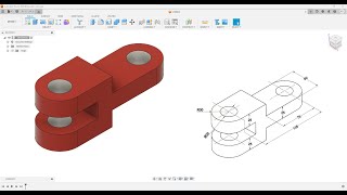 Fusion360 Part Modeling Tutorial-97. #design #3dmodeling #modelingtutorial #engineering#fusion360