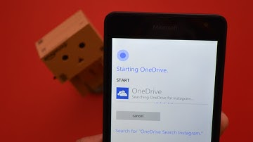 A quick look at Cortana integration on OneDrive for Windows Phone