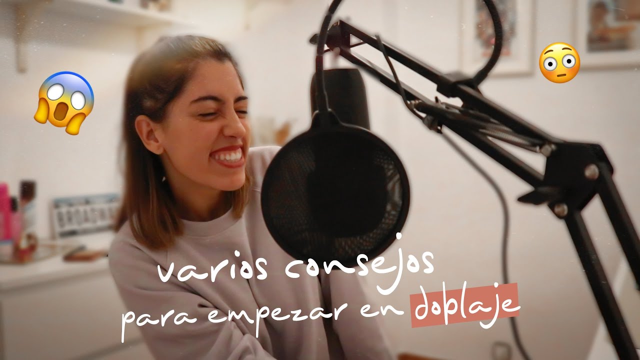 ser actriz de doblaje 🎙️ | cómo empezar, dónde estudiar