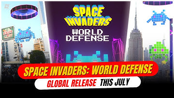 Space Invaders: World Defense (AR Game) is all set to release globally very soon