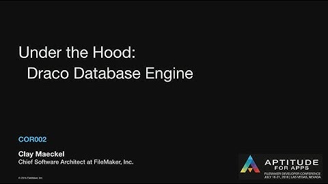 Under the Hood: Draco Database by Clay Maeckel