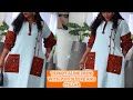 how to cut an Aline gown