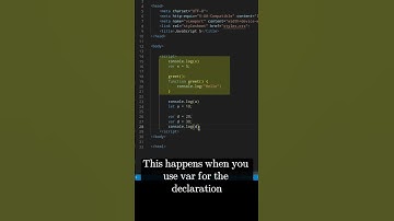 🧬 JavaScript 5a 🧬 variable hoisting 🧬 #javascript #js #coding #omg #wtf