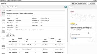 Make a Comment to a Integration Rule using Qoofy