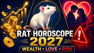 Rat Horoscope 2027 🐀 Fire Goat Year: Wealth, Love & Warning Months
