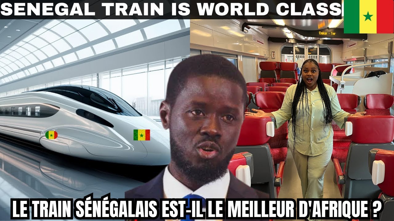 Dakar Senegal NEW train shocked me as Nigerian (is it the best train in Africa? ) 🇸🇳