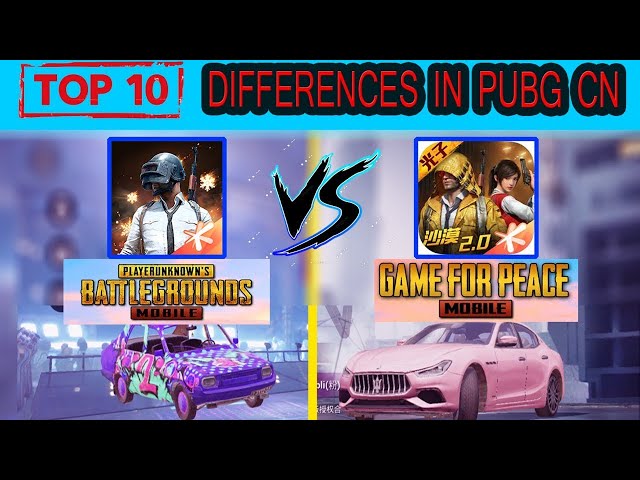 Difference Between PUBG GLOBAL Version vs PUBG CNINES Version | Game For Peace | Hindi | PART 1 class=