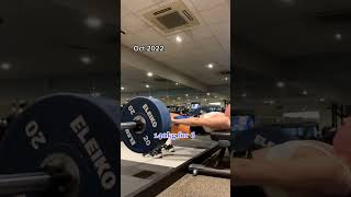 oh what a year can do🏋️🏋️#shorts #tiktok #fitness #shortsvideo