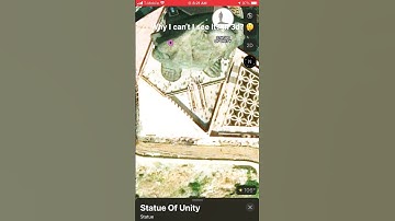 Why can’t I see the statue of unity in 3d? (Google maps)