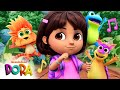 Dora and the Rainforest Ritmo Dance! 🎶 NEW DORA 5 Minute Episode | Dora &amp; Friends