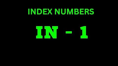 How to calculate Price Index Number by Simple Aggregate Method
