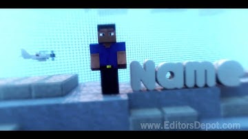 FREE Cool Minecraft 3D Intro Template: After Effects & Cinema 4D Intro Template