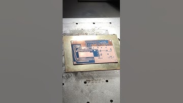 lazer ile PCB (baskı devre)yapımı  (pcb making with laser)