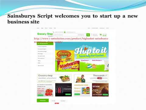 Sainsburys Script   Sainsburys Clone   Morrisons Script