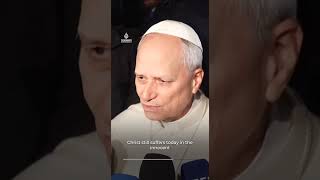 Pope Leo urges Trump to end war on Iran