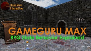 GameGuru Max Tutorial - RPG Player State Behavior Explained