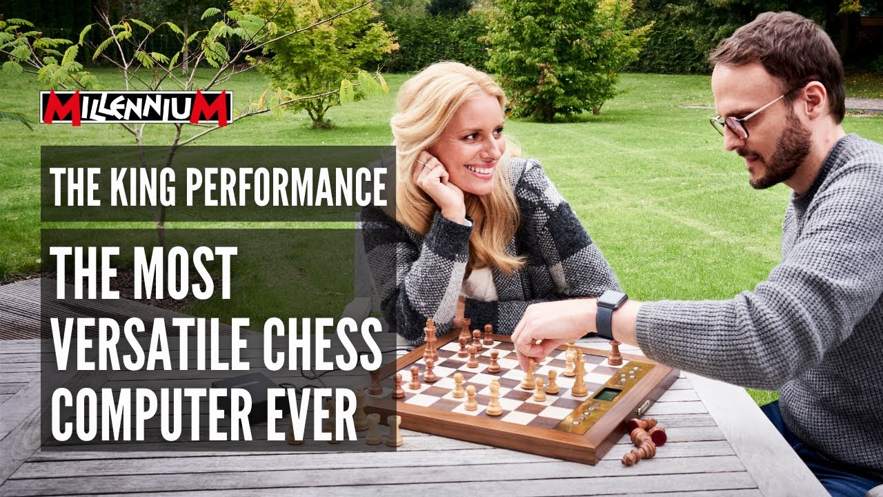 The King Performance Electronic Chess Board by Millennium - Play Chess  Computer at Your Level - The Perfect Partner for Practice and Play - Model  M830