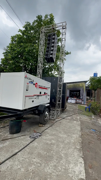 Selalu bawa Dua Jenset BLS music