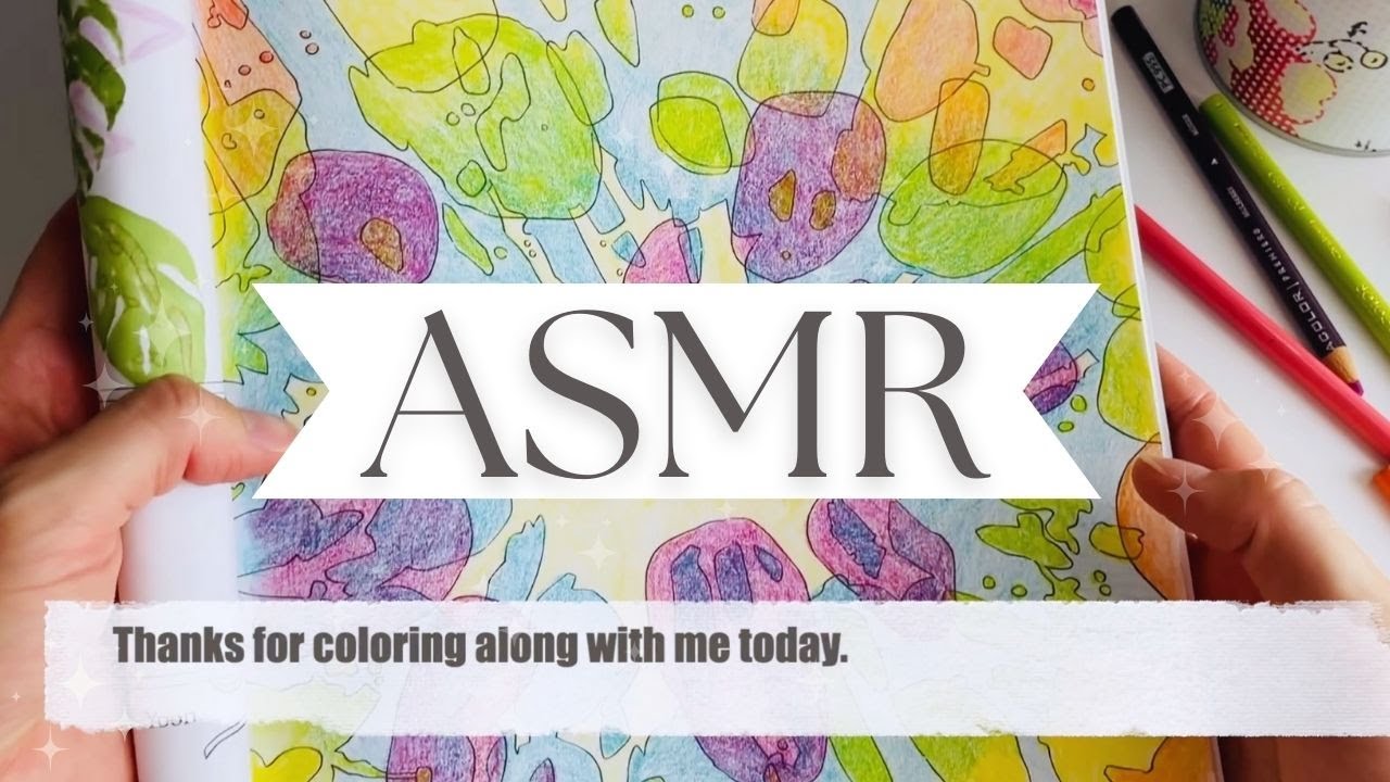Birdsong & coloring ASMR for when you're overwhelmed (Color With Me 20)