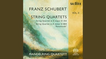 String Quartet in E major D. 353, Op. 125,2: Rondo. Allegro vivace