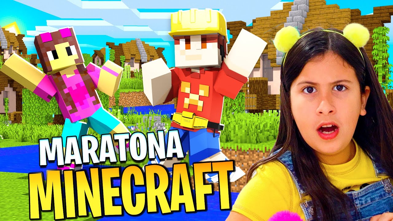 Minecraft - Ele voltou a jogar comigo - EP#04 - Maria Clara e JP Games 