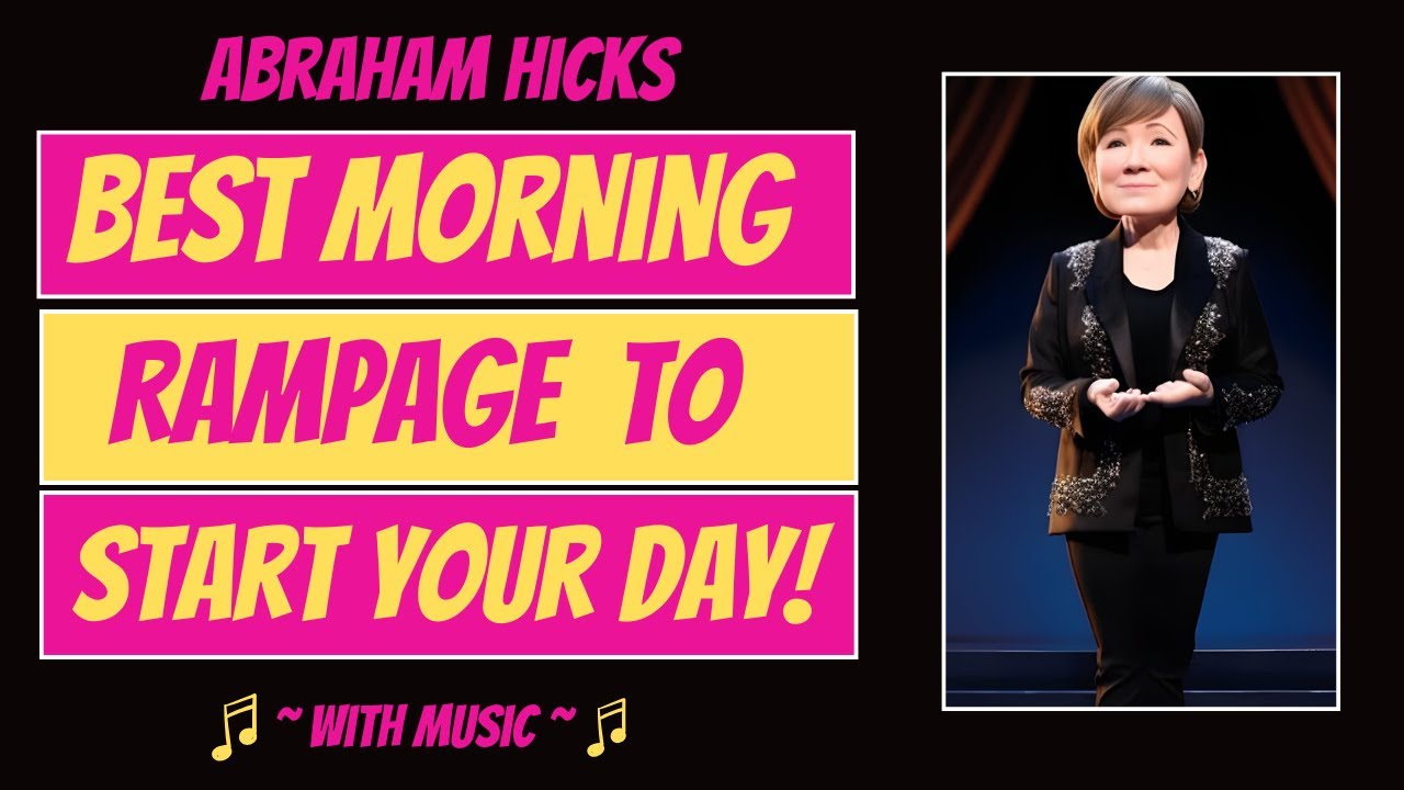 The Best Morning Rampage to Start Your Day 🩷 Abraham Hicks 2023 - YouTube