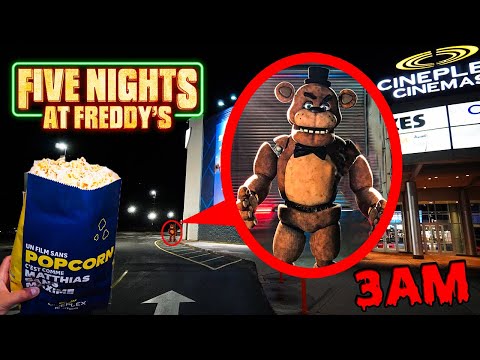 DONT WATCH THE FIVE NIGHTS AT FREDDYS MOVIE AT 3AM OR CURSED FREDDY FAZBEAR WILL APPEAR IN REAL LIFE