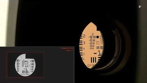 MRC Test - Minimum Resolvable Contrast with INFRATEST electro-optical test software