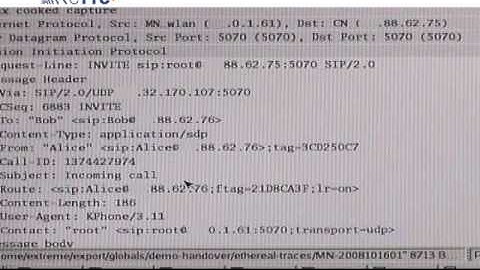 SIP mobility in heterogeneous networks (making of)