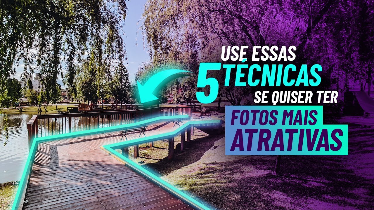 5 Técnicas Para ter FOTOS Impactantes e PROFISSIONAIS com CELULAR