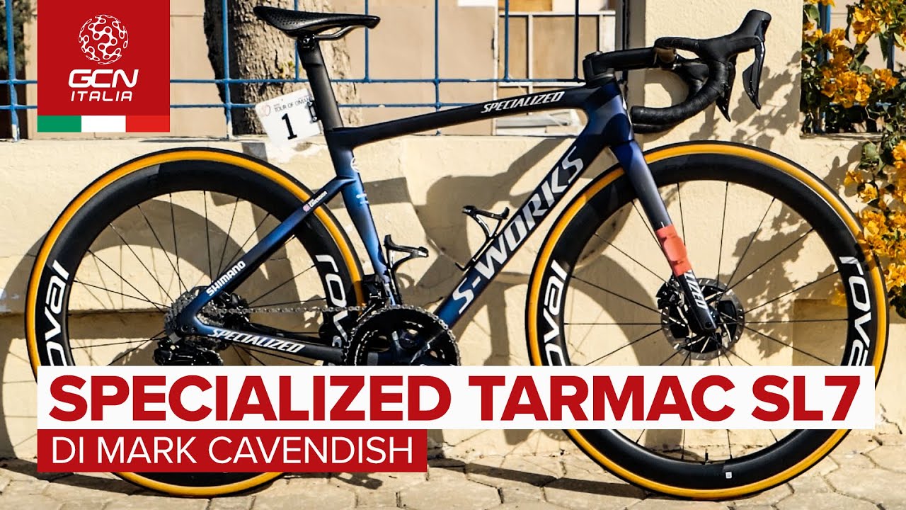 La S-Works Tarmac SL7 di Mark Cavendish | Biciclette dei Professionisti -  YouTube