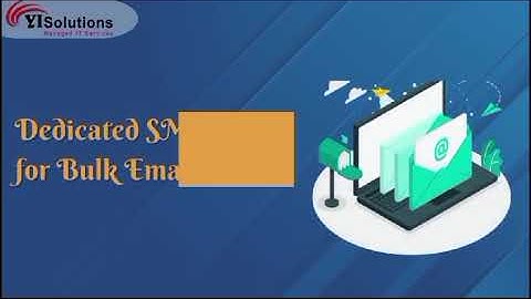 eMail Marketing with Dedicated  SMTP IP #YISolutions #SMTPIP  #dedicatedserver #emailmarketing