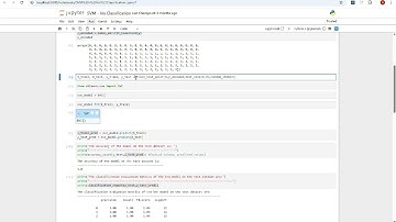 Project Tour: Machine Learning Jupyter Notebook - SVM Iris Classification Program.
