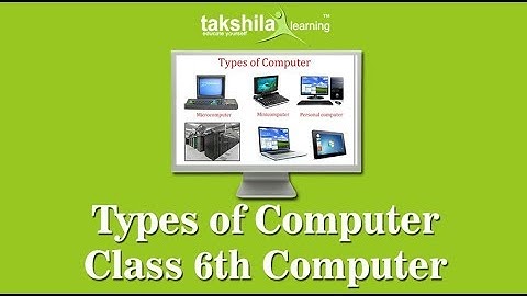 Class 6th computer science - Types of Computers - CBSE & NCERT Solutions for Class 6