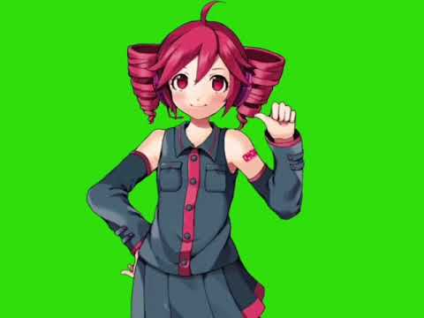 Kasane Teto Test Green Screen Kasane Teto Test Green Screen