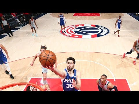 Oyuna girdi, skoru eşitledi 🔥  galibiyete yetmedi. Furkan Korkmaz 'ın Playoff 4. maç performansı.