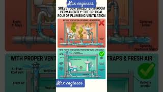 Why Your Bathroom Smells: Plumbing Vent Basics #construction #engineering