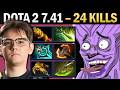 Faceless Void Dota 2 7.41 with 24 Kills and Swift Blink - Dota Gameplay