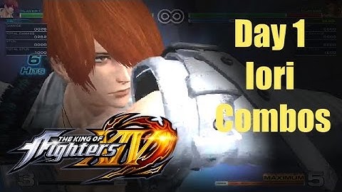 Basic Day 1 Iori Combos - The King of Fighters XIV Demo