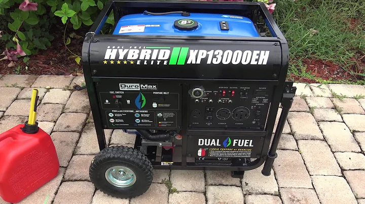 DuroMax XP13000EH Hybrid Dual Fuel Generator