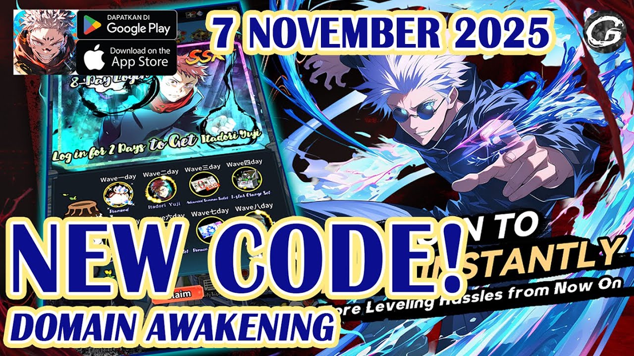 🎁 NEW CODE Domain Awakening 11 Giftcodes & Redeem Codes 7 November 2025 ...