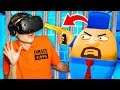 Sneaking Past SECURITY GUARDS To Escape VR PRISON (Prison Boss Virtual Reality Funny Gameplay)